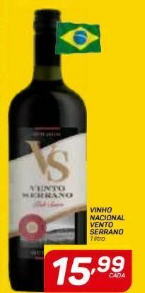 GBarbosa Vinho nacional vento serrano oferta