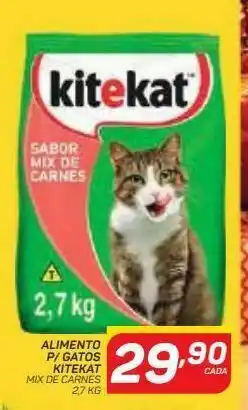 Alimento p/ gatos kitekat 2.7kg