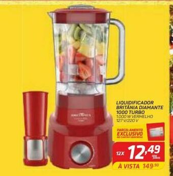 GBarbosa Liquidificador britânia diamante 1000 turbo oferta