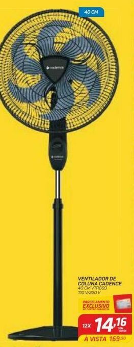 Ventilador de coluna cadence
