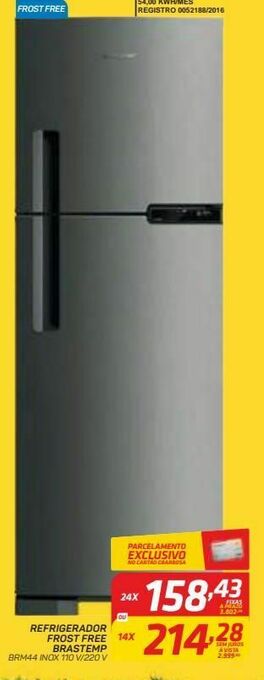 GBarbosa Refrigerador frost free brastemp oferta