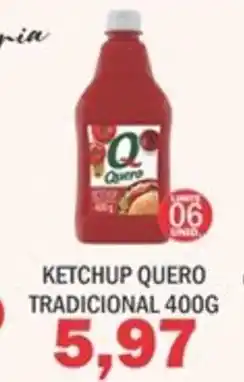 Supermercados Mendonça Ketchup quero tradicional oferta