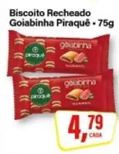 Rede Supermarket Biscoito Recheado Goiabinha Piraquê oferta