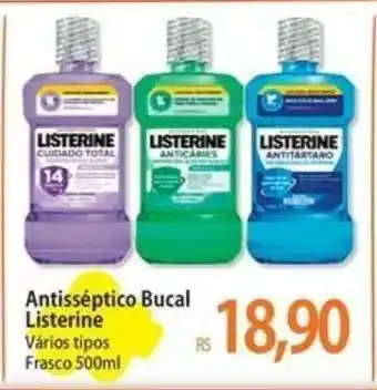 Atacadão Antisséptico Bucal Listerine oferta