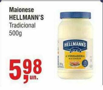 Higa Atacado Maionese Hellmann's oferta