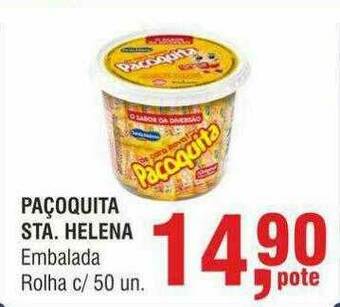 Higa Atacado Paçoquita Sta. Helena oferta