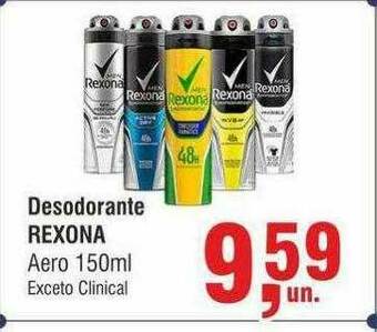 Higa Atacado Desodorante Rexona oferta