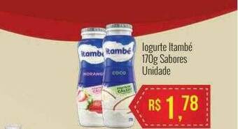 Mart Minas Iogurte Itambé Sabores oferta