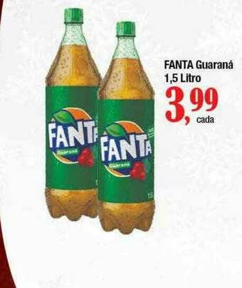 Supermercados Unidos Fanta Guaraná oferta