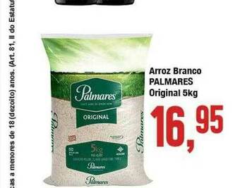 Rede Economia Arroz Branco Palmares Original oferta