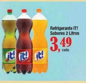 Supermercados Unidos Refrigerante It! Sabores oferta