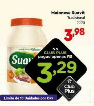 Supermercado Lavapés Maionese Suavit oferta