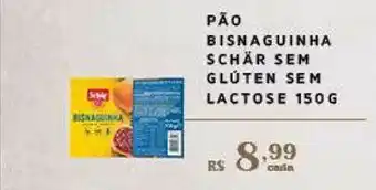 Empório Bahamas Pão Bisnaguinha Schär Sem Glúten Sem Lactose oferta
