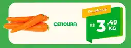 Del Moro Supermercados Cenoura oferta