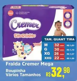 Supermercados Mateus Fralda Cremer Mega oferta