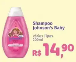 Supermercados Mateus Shampoo Johnson's Baby oferta