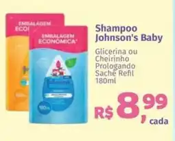 Supermercados Mateus Shampoo Johnson's Baby oferta