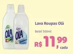 Supermercados Mateus Lava Roupas Olá Bebê oferta