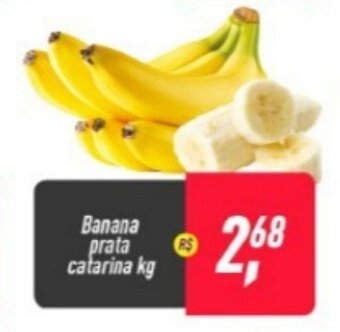 Frangolândia Banana prata Catarina 1kg oferta