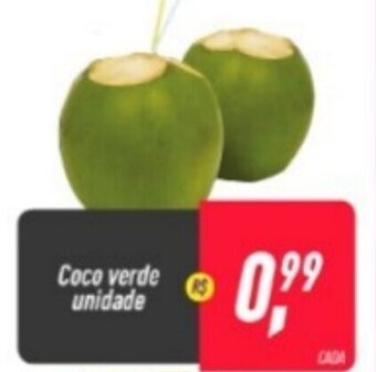 Frangolândia Coco verde unidade oferta