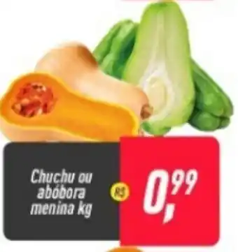 Chuchu ou Abobora Menina 1kg