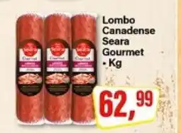 Rede Supermarket Lombo Canadense Seara Gourmet oferta