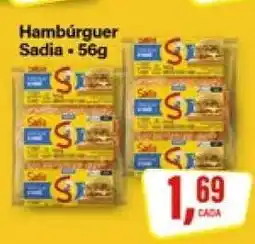 Rede Supermarket Hambúrguer Sadia - 56g oferta