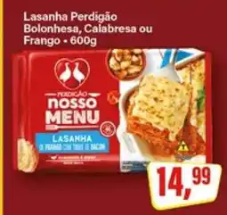 Rede Supermarket Lasanha Perdigão Bolonhesa, Calabresa ou Frango - 600g oferta