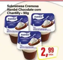 Rede Supermarket Sobremesa Cremosa Itambé Chocolate com Chantilly oferta