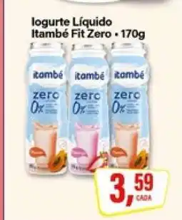Rede Supermarket Iogurte Líquido Itambé Fit Zero oferta