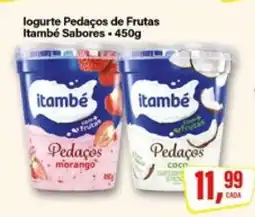 Rede Supermarket Iogurte Pedaços de Frutas Itambé Sabores - 450g oferta