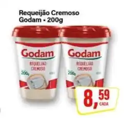 Rede Supermarket Requeijão Cremoso Godam oferta