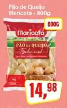Rede Supermarket Pão de Queijo Maricota oferta