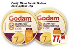 Rede Supermarket Queijo Minas Padrão Godam Zero Lactose oferta