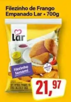 Rede Supermarket Filezinho de Frango Empanado Lar - 700g oferta
