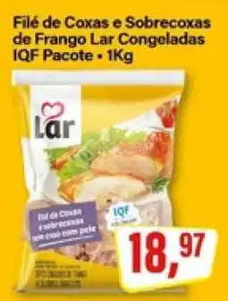 Rede Supermarket Filé de Coxas e Sobrecoxas de Frango Lar Congeladas oferta