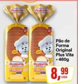 Rede Supermarket Pão de Forma Original Plus Vita oferta