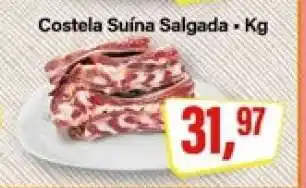 Rede Supermarket Costela Suína Salgada oferta