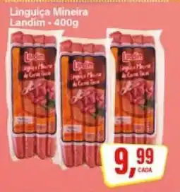 Rede Supermarket Linguiça Mineira Landim - 400g oferta