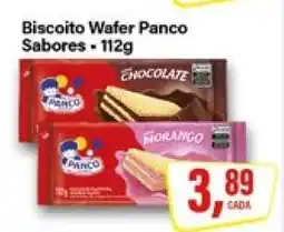 Rede Supermarket Biscoito Wafer Panco Sabores oferta