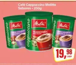 Rede Supermarket Café Cappuccino Melitta Sabores oferta
