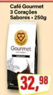Rede Supermarket Café Gourmet 3 Corações Sabores oferta