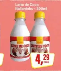 Rede Supermarket Leite de Coco Italianinho oferta