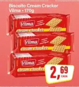 Rede Supermarket Biscoito Cream Cracker Vilma oferta