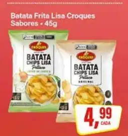 Rede Supermarket Batata Frita Lisa Croques Sabores oferta