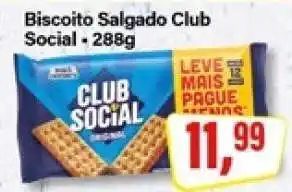 Rede Supermarket Biscoito Salgado Club Social oferta