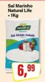Rede Supermarket Sal Marinho Natural Life oferta