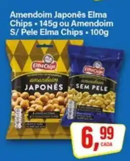 Rede Supermarket Amendoim Japonês Elma Chips ou Amendoim S/ Pele Elma Chips oferta