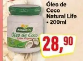 Rede Supermarket Óleo de Coco Natural Life - 200ml oferta
