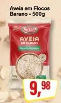 Rede Supermarket Aveia em Flocos Barano - 500g oferta